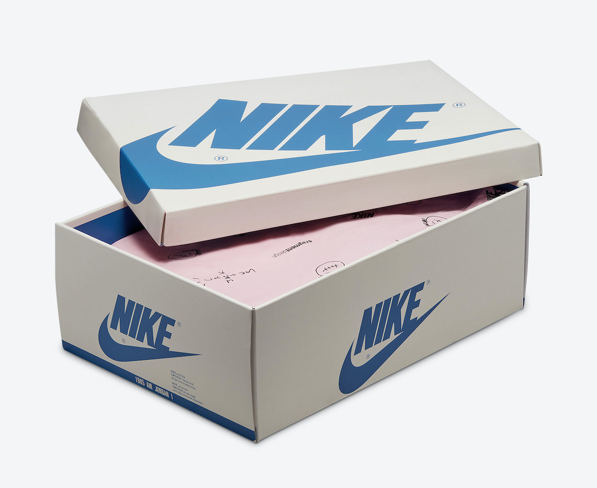 Air Jordan 1 Low x Travis Scott x Fragment Design OG White Blue