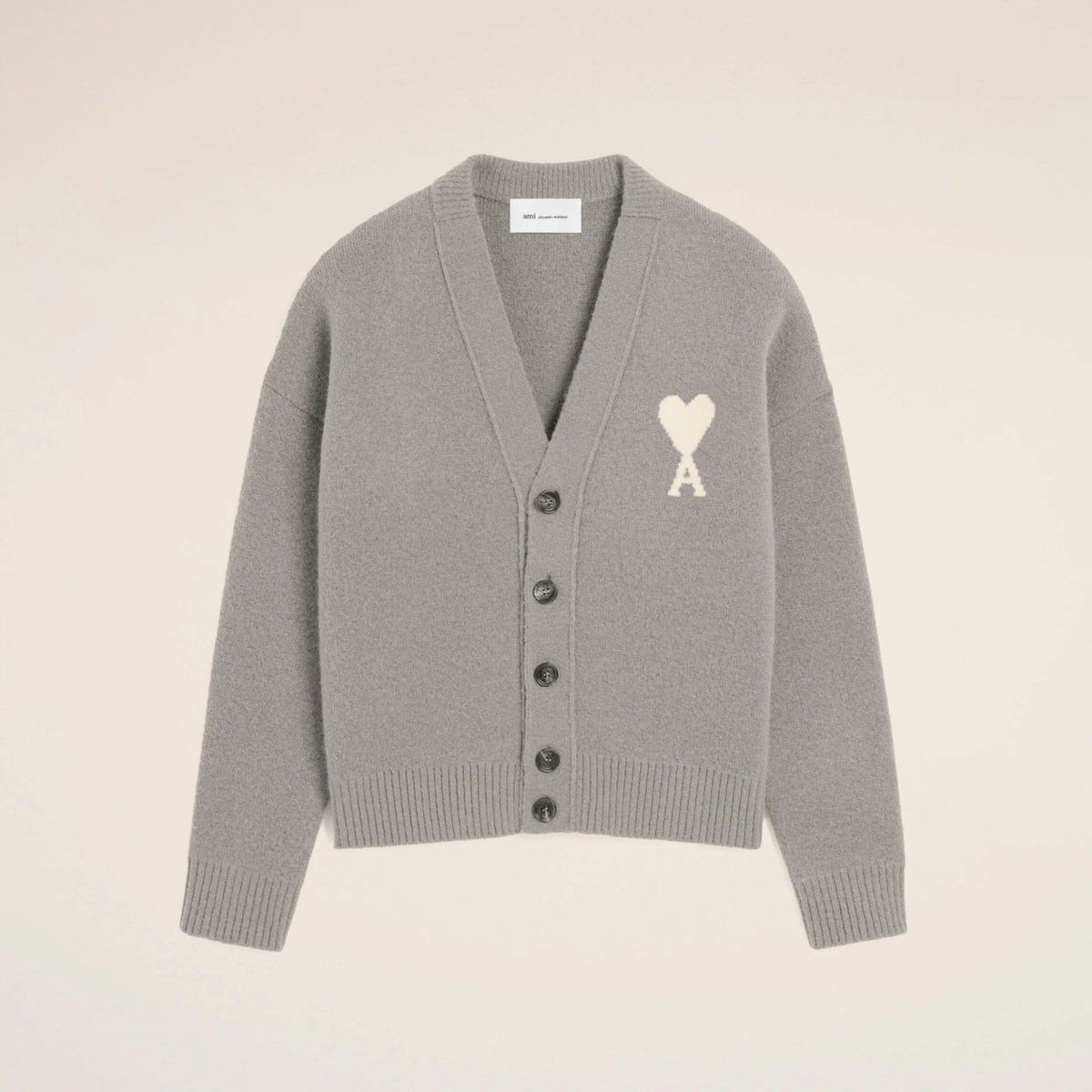 Ami de Coeur Alpaca Cardigan Grey
