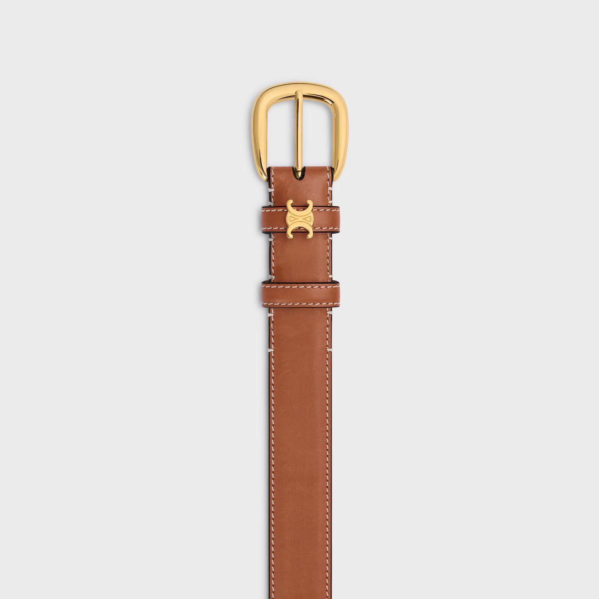 Vivienne Belt 25 mm Natural Calfskin Tan