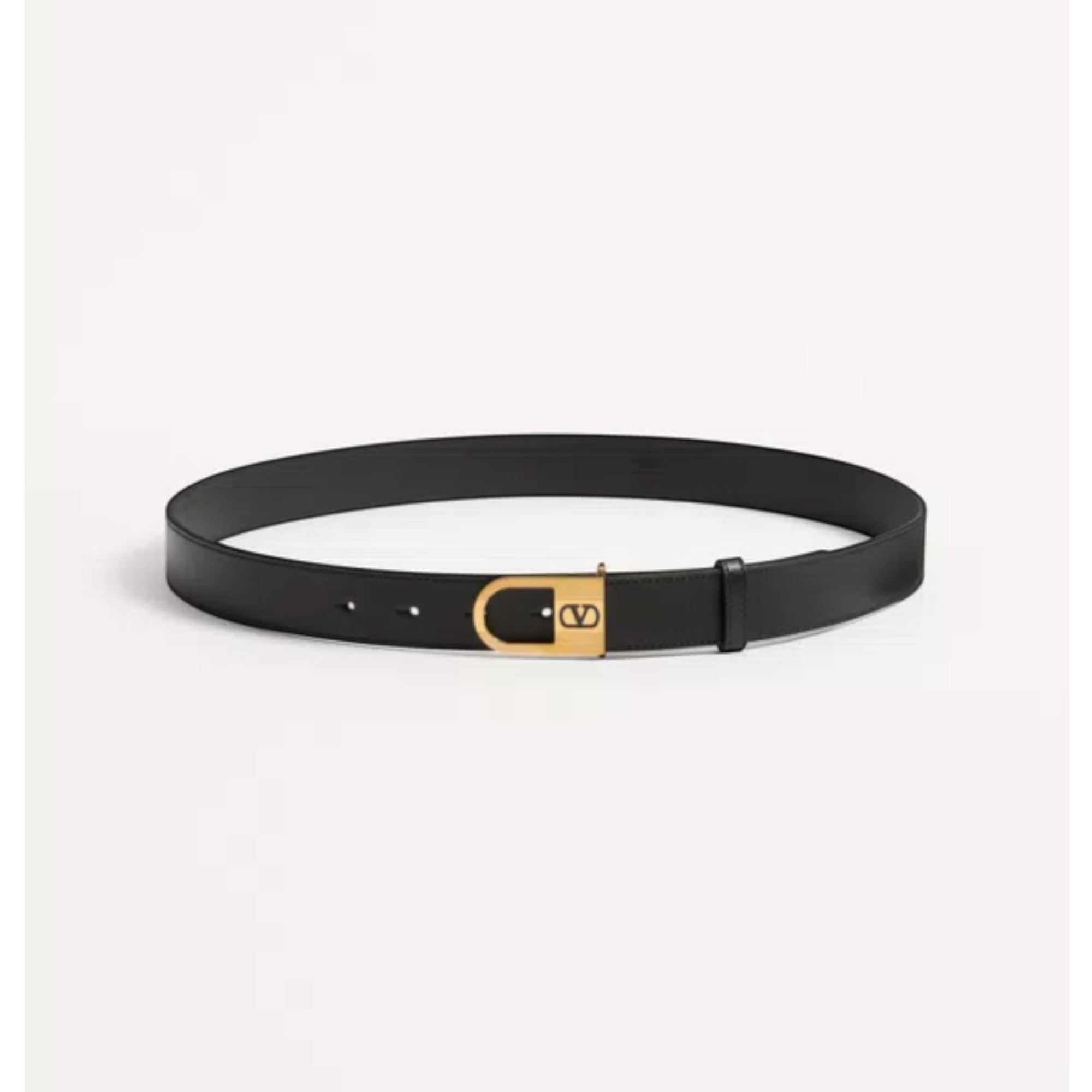 VLogo Signature Belt With Enamelled Logo