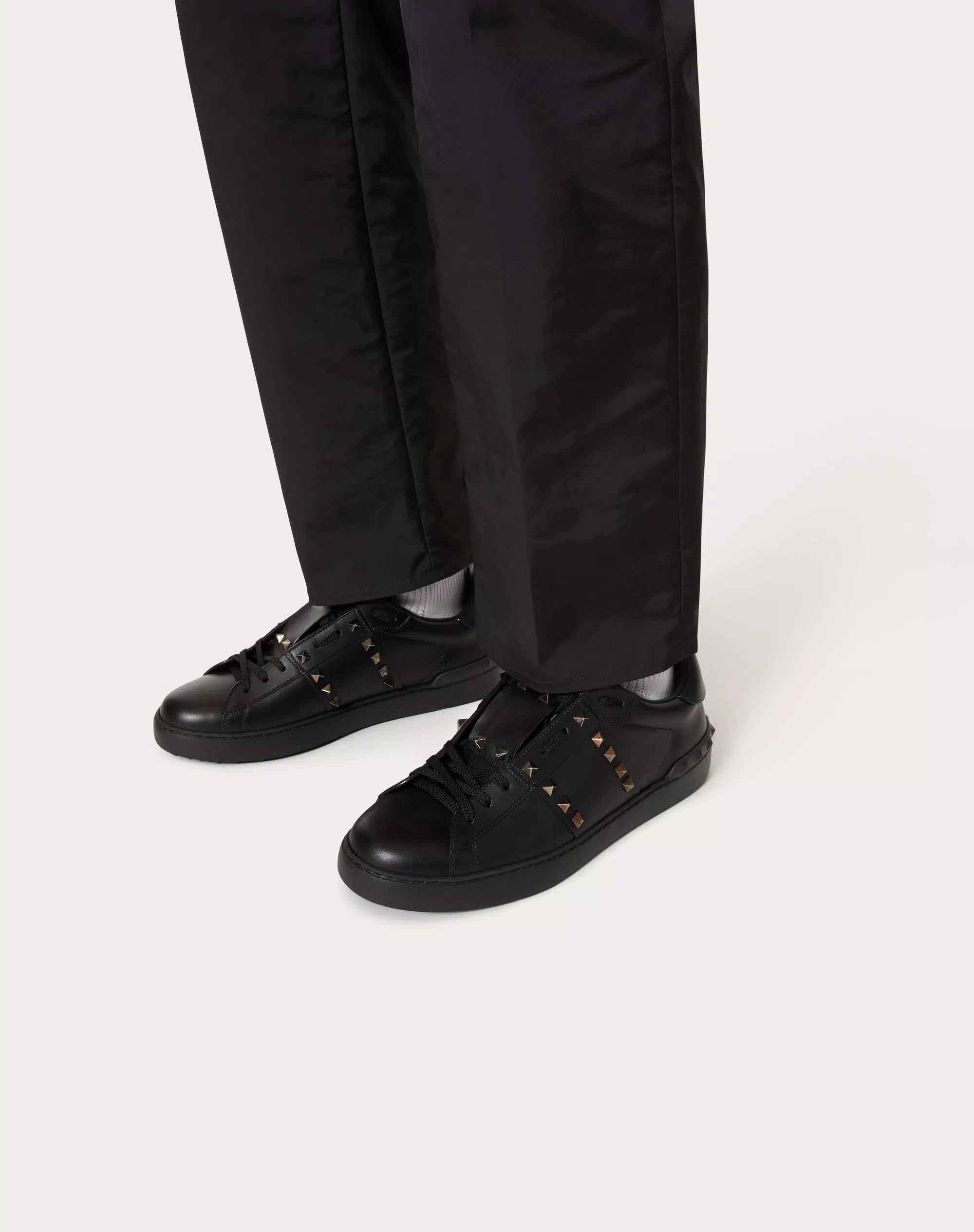 Valentino Garavani Rockstud Untitled sneaker in calfskin leather