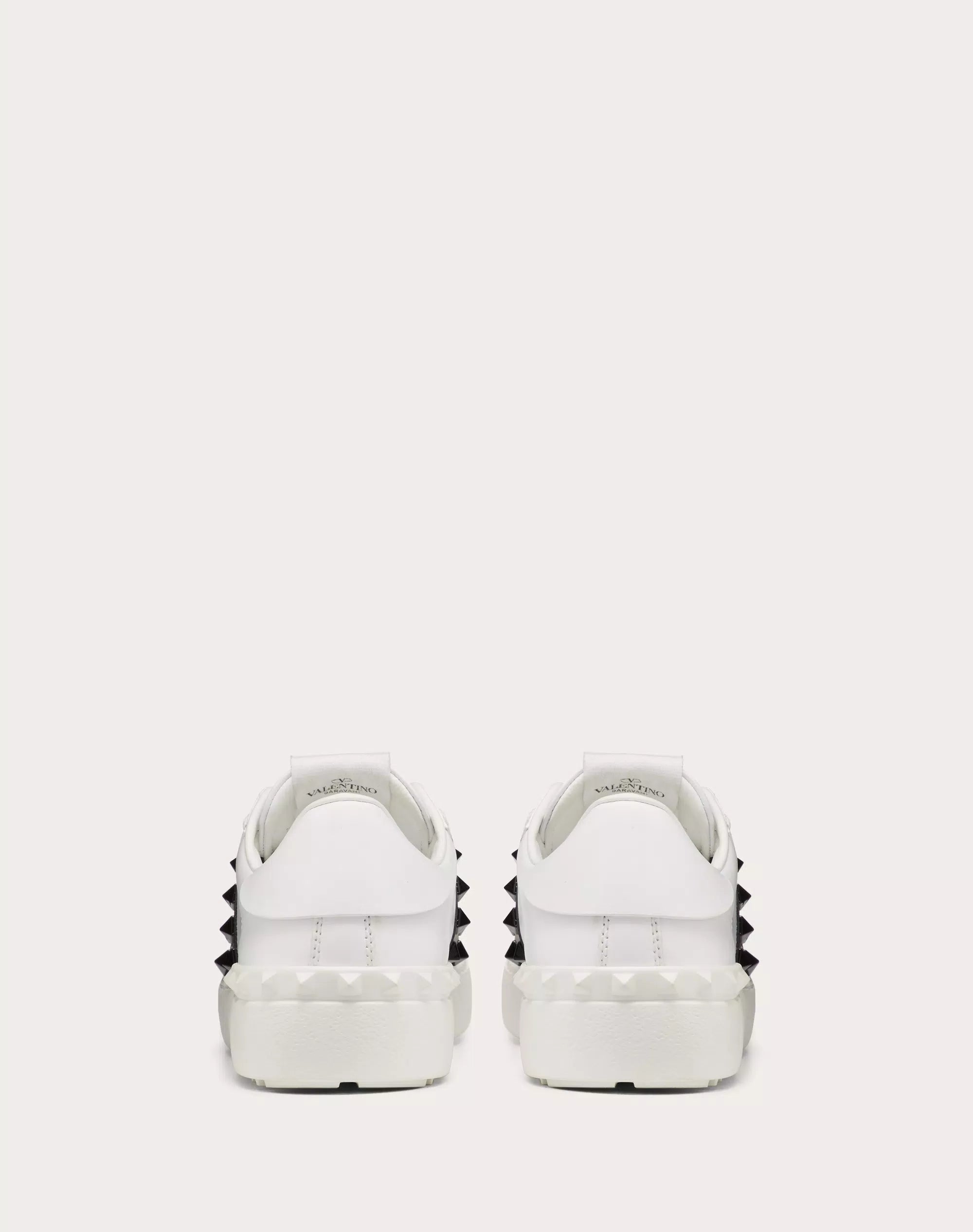 Valentino Garavani Rockstud Untitled white calfskin sneaker