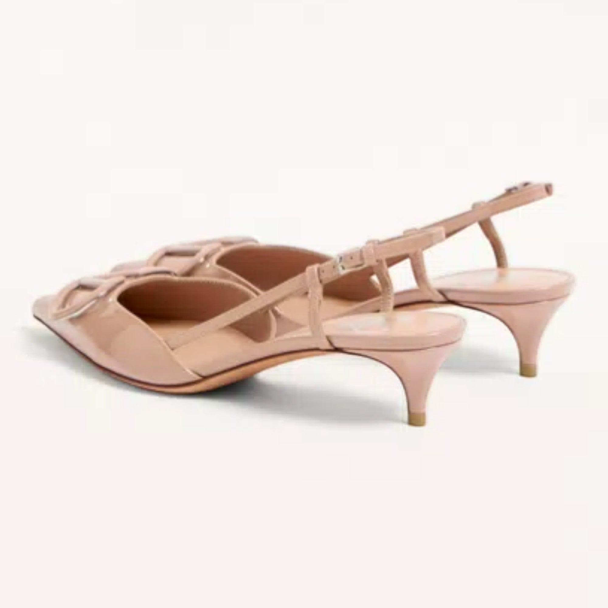 VLogo Signature Slingback Pumps Rose Cannelle