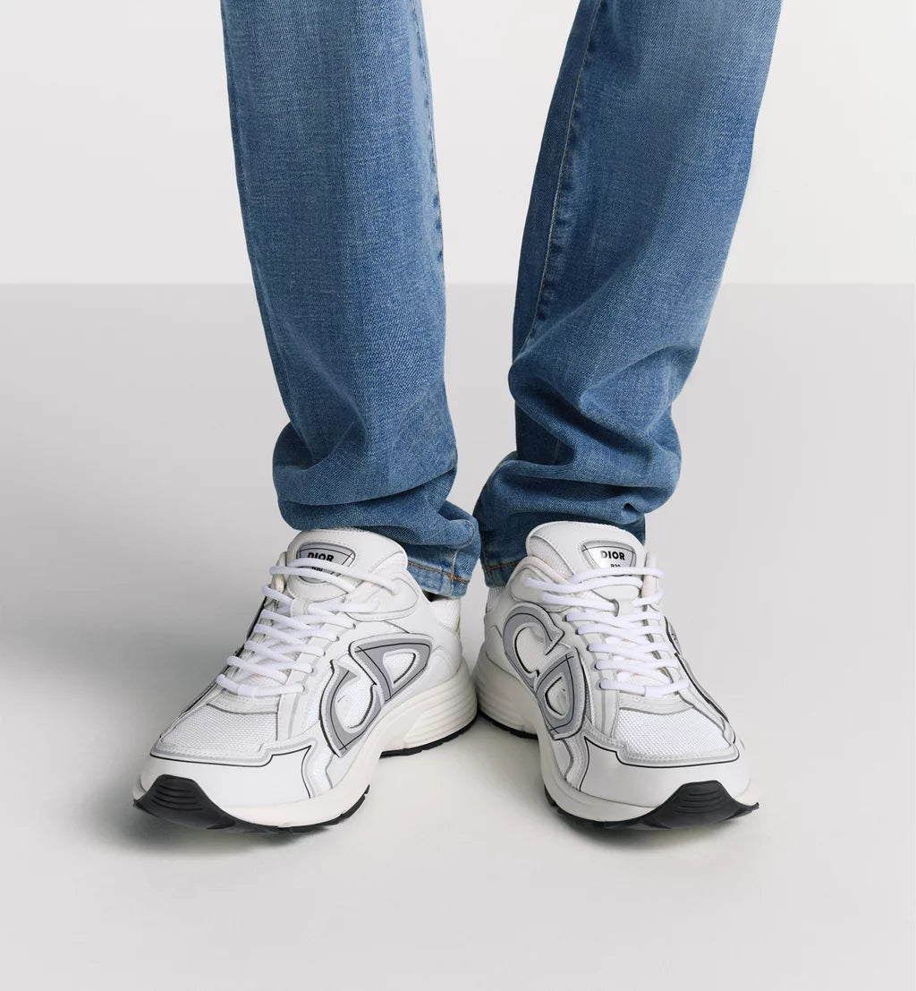 Dior B30 Countdown Sneakers White Technical Mesh