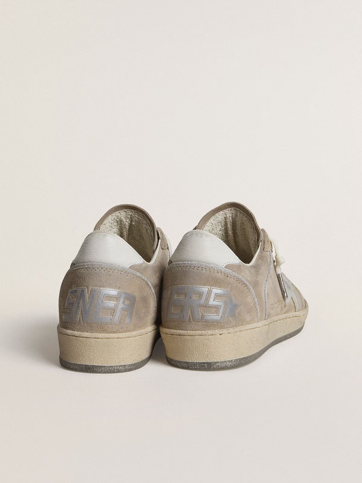 Ball Star LTD Sneakers Beige / Silver / White