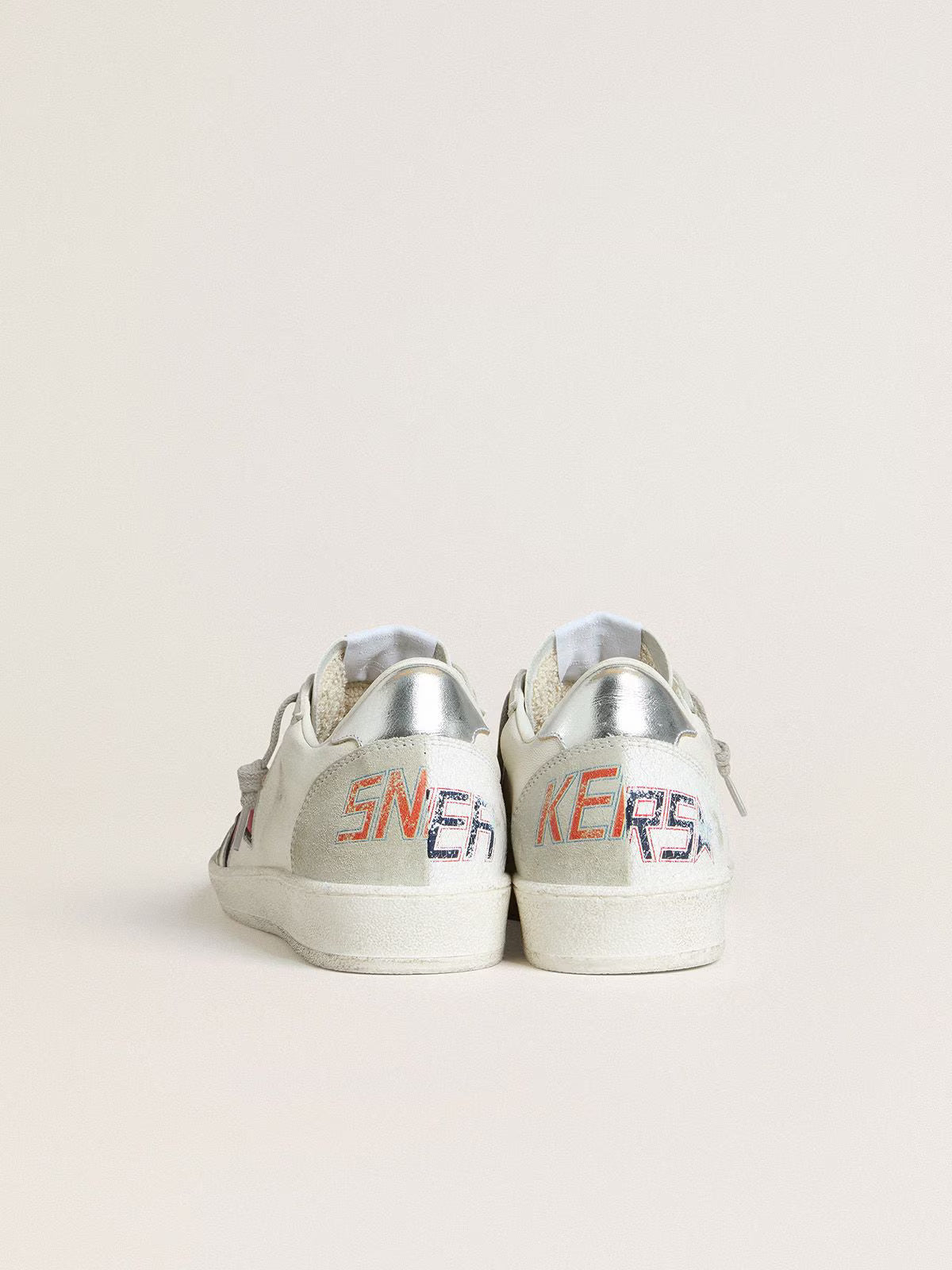 Ball Star LTD Sneakers White / Red / Silver