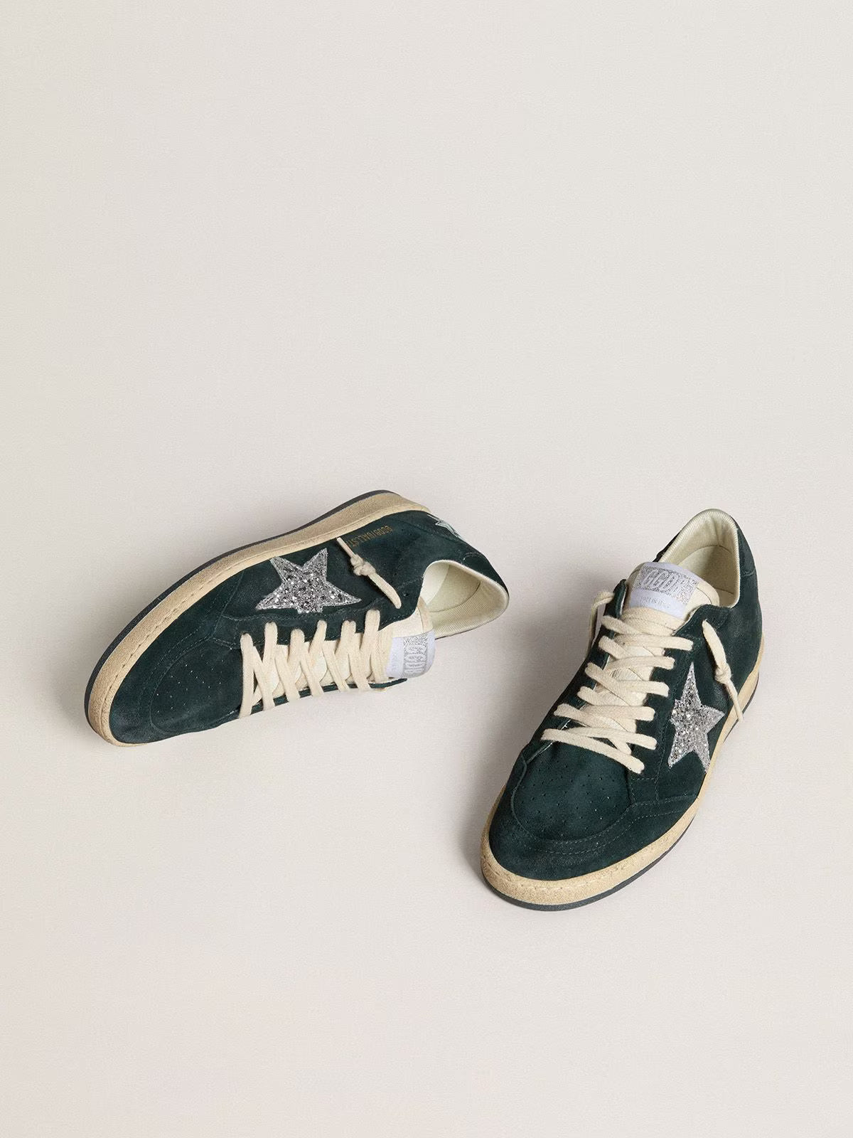 Ball Star Sneakers Green / Silver
