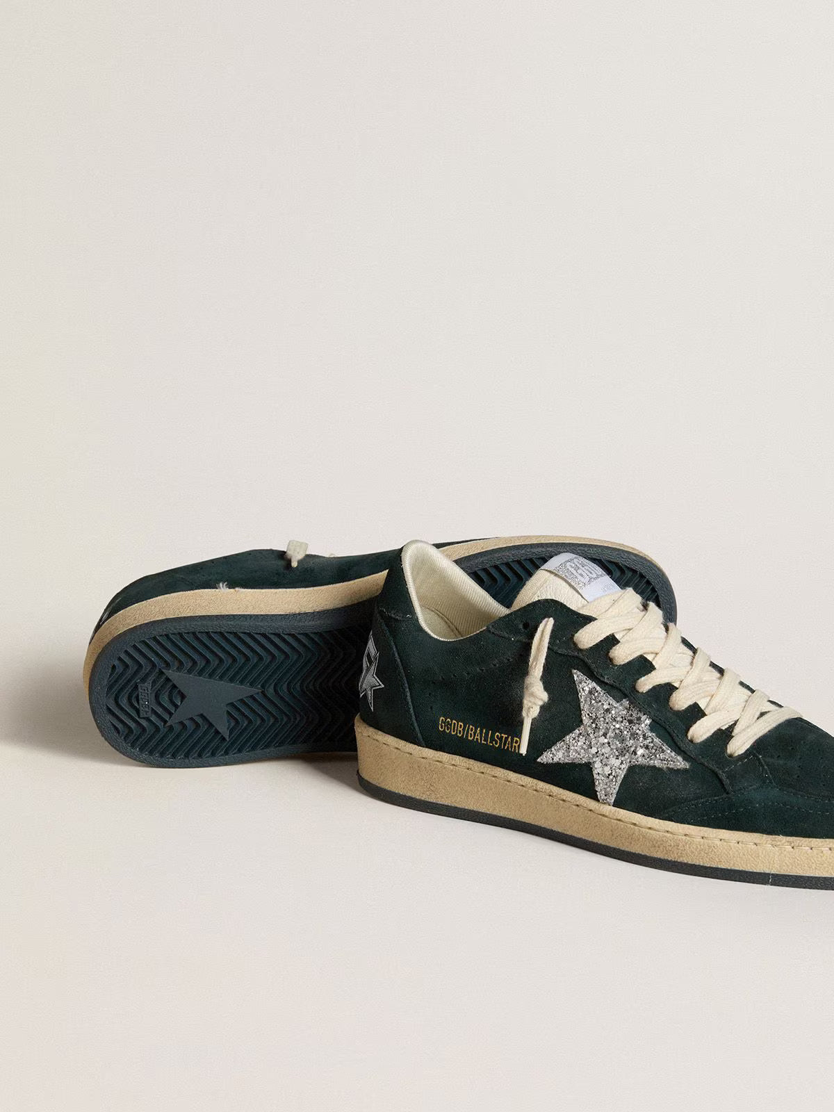Ball Star Sneakers Green / Silver