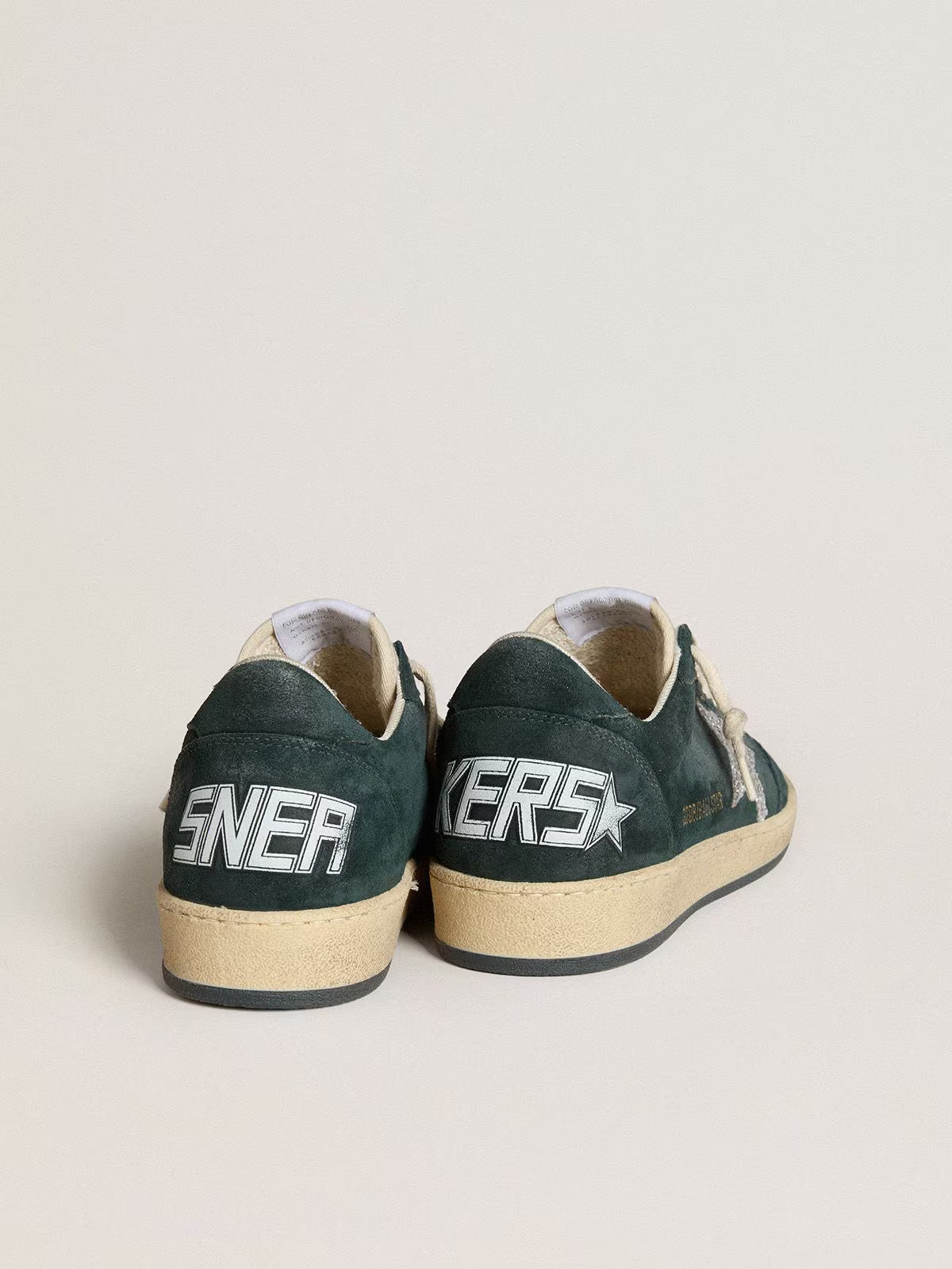 Ball Star Sneakers Green / Silver