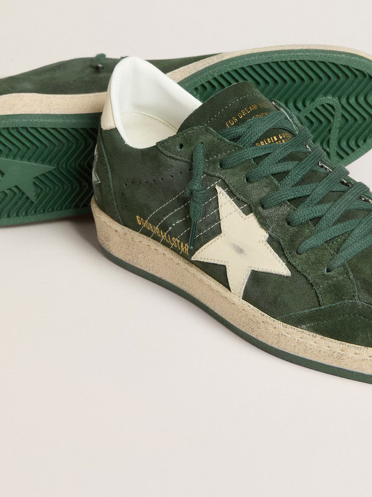 Ball Star Sneakers Green / White