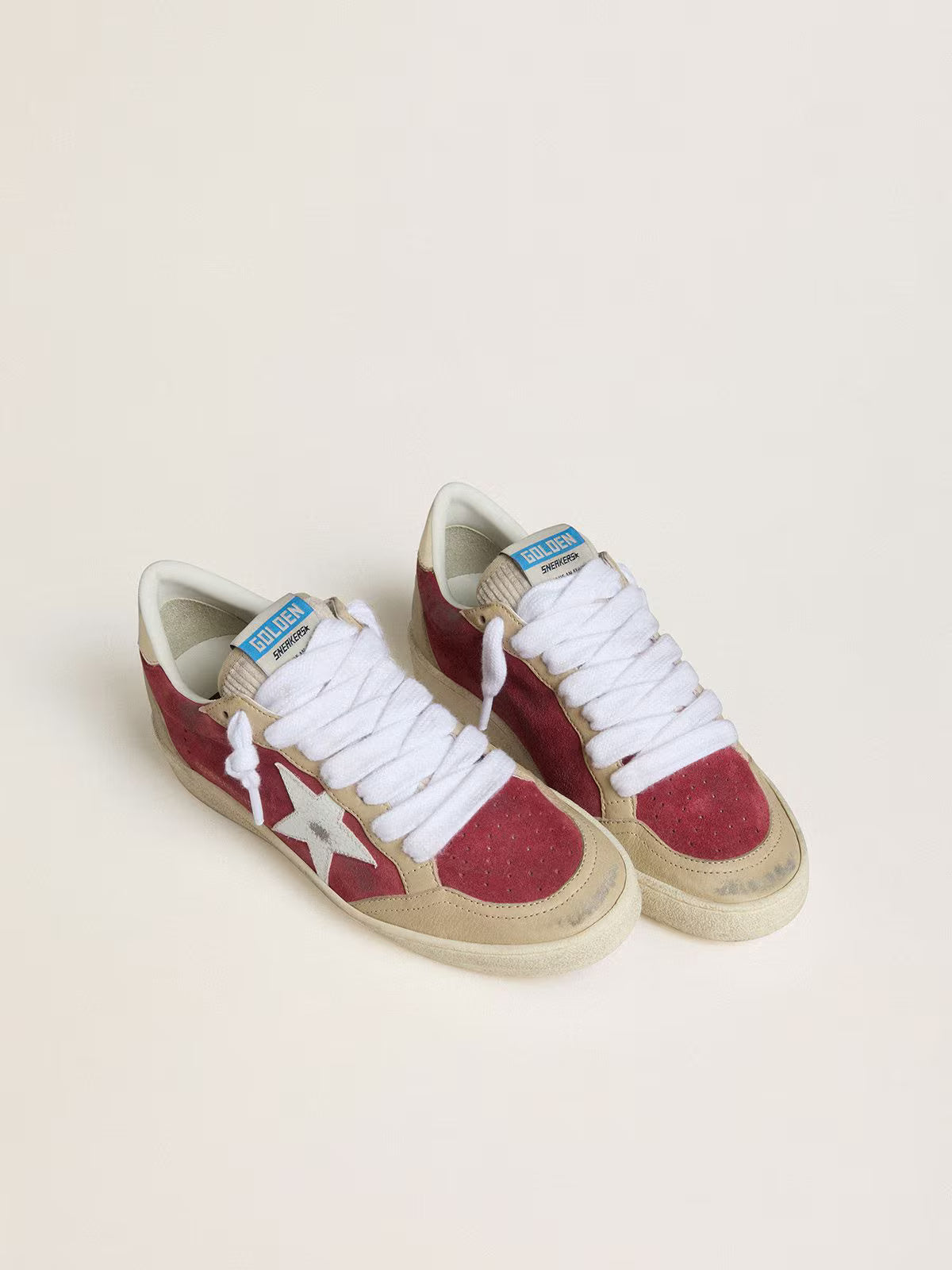 Ball Star Sneakers Red / White / Platinum