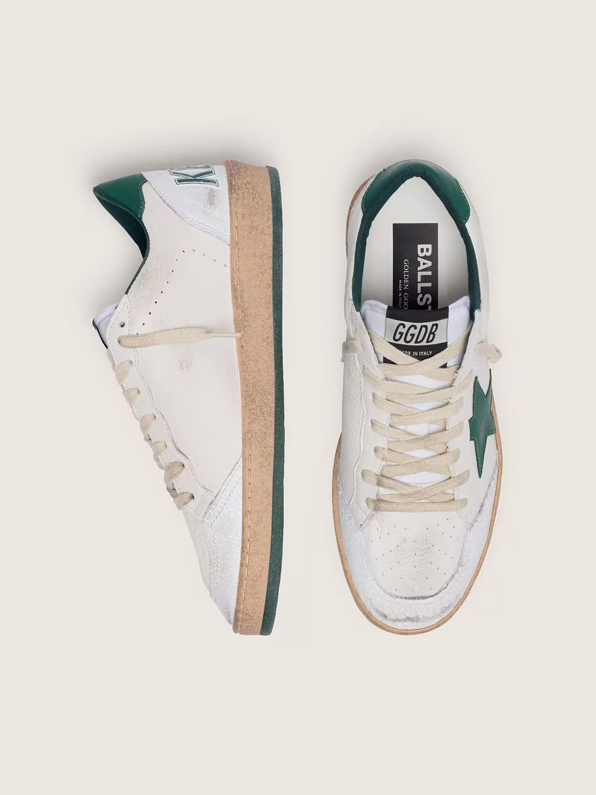 Ball Star Sneakers White / Green
