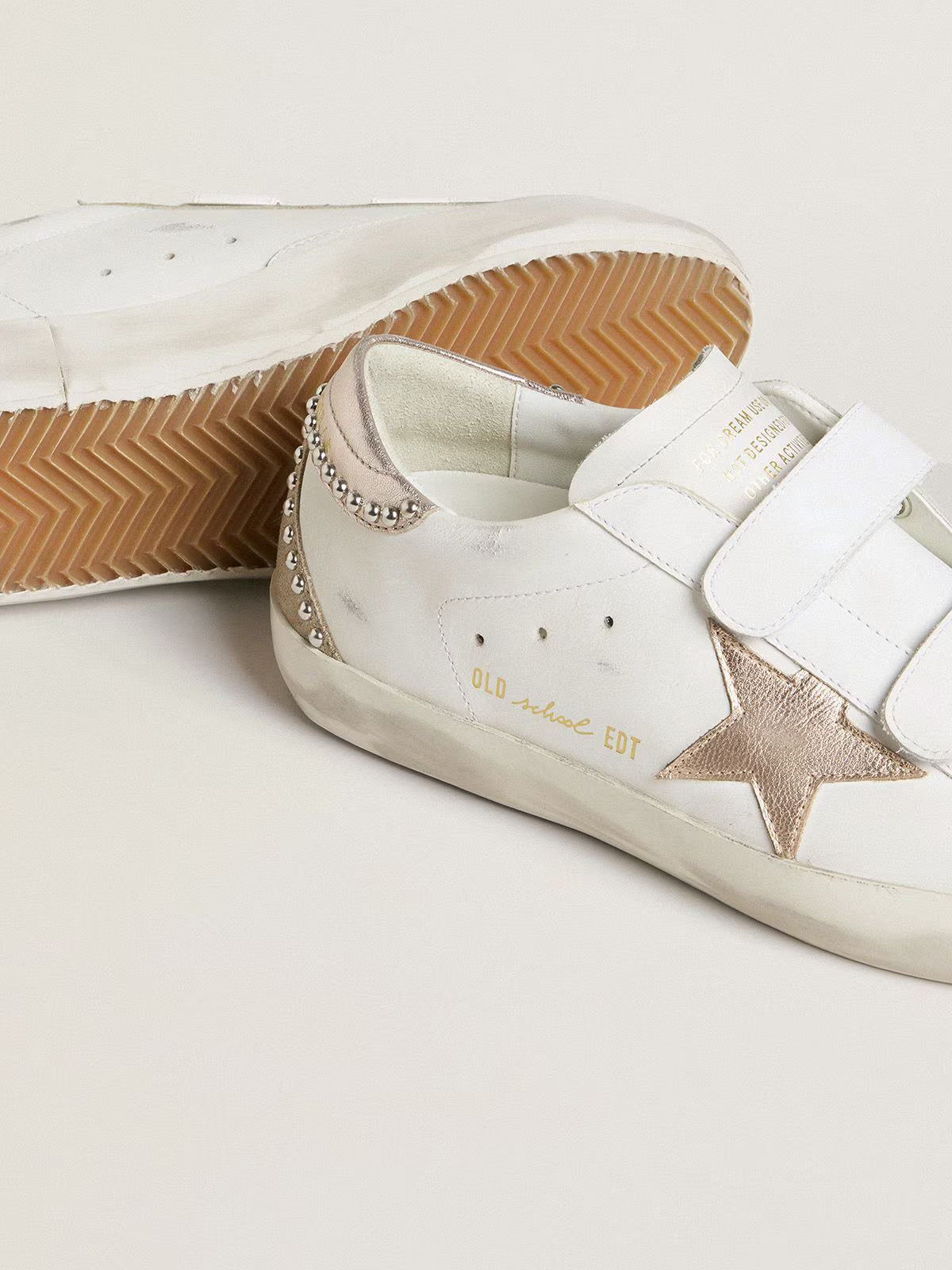 Old School LTD Sneakers White / Rose Gold
