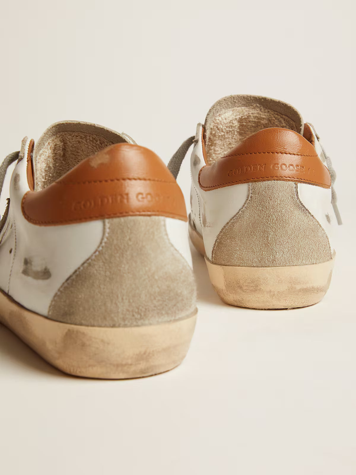 Super-Star Sneakers White / Brown