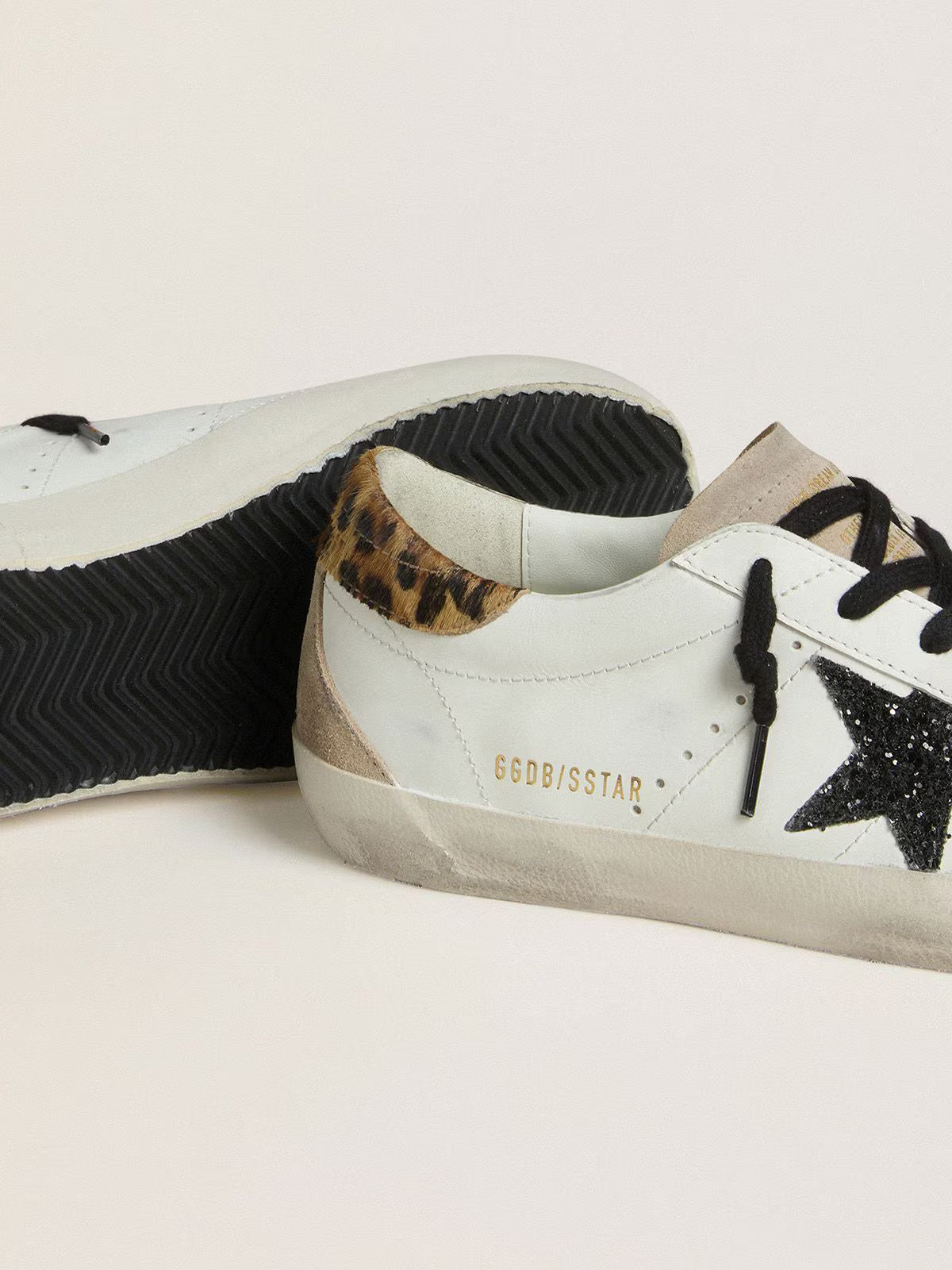 Super-Star Sneakers Black / Leopard