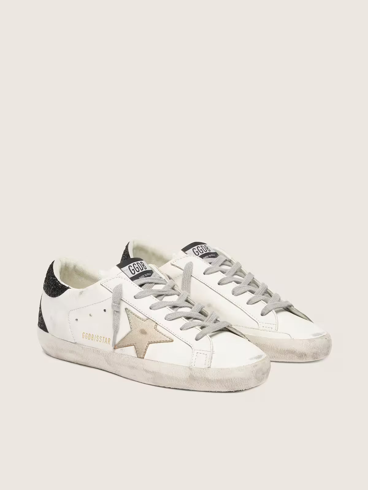 Super-Star Sneakers White / Gold / Black