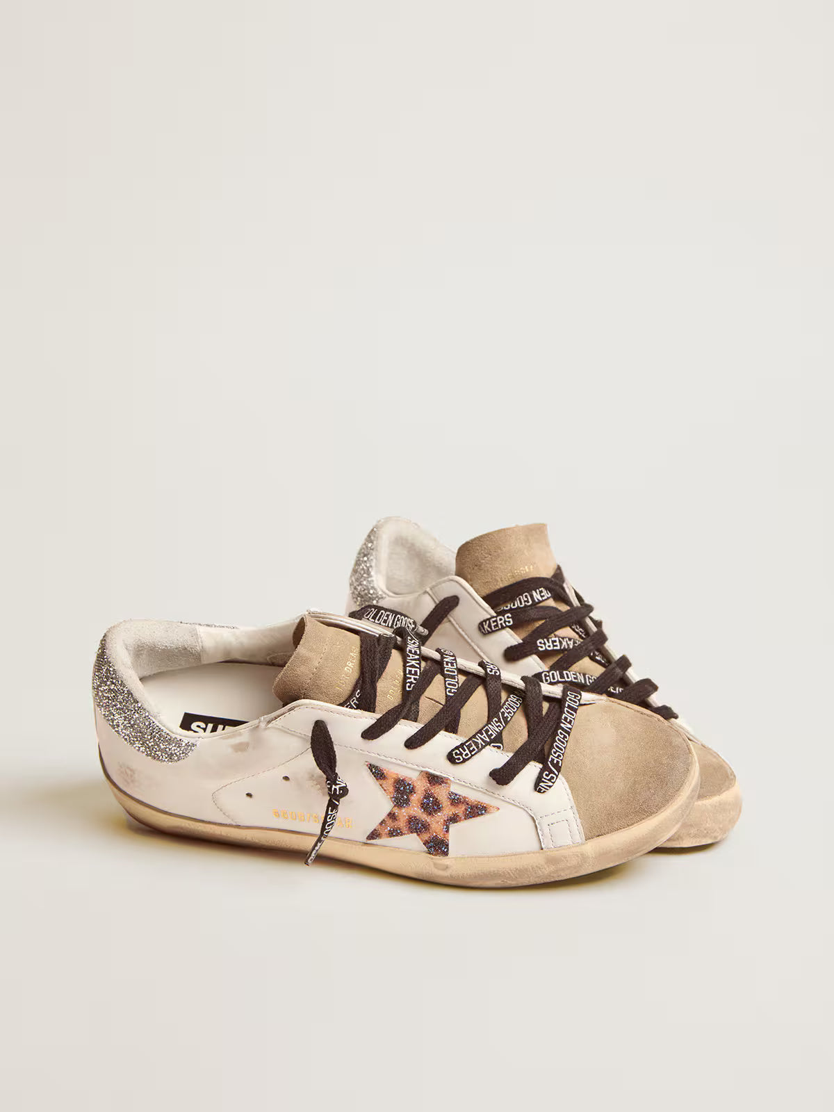 Super-Star Sneakers Leopard / Swarovski