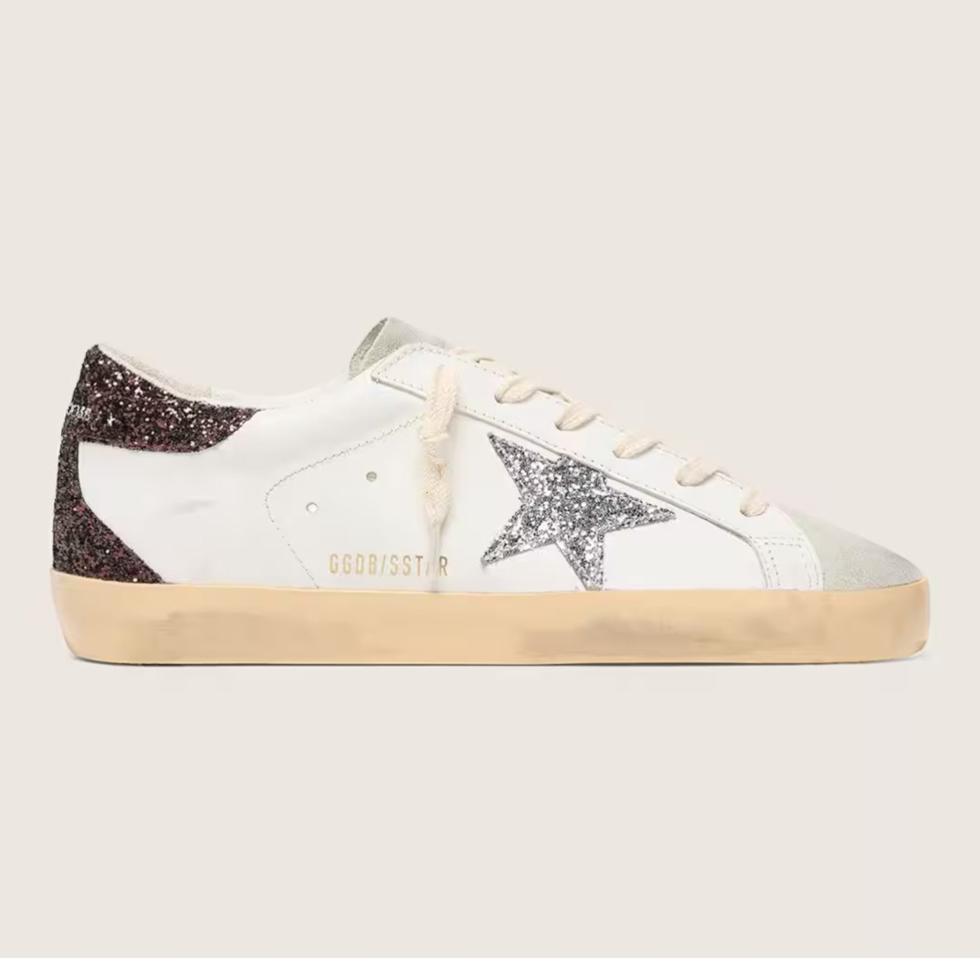Super-Star Sneakers White / Silver / Brown