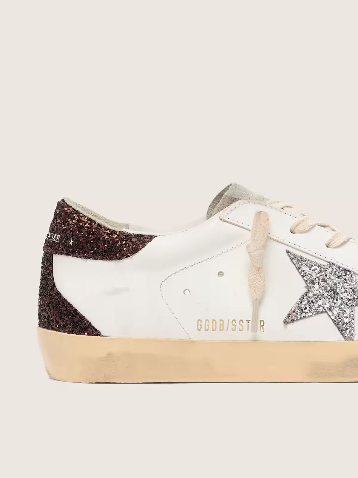 Super-Star Sneakers White / Silver / Brown