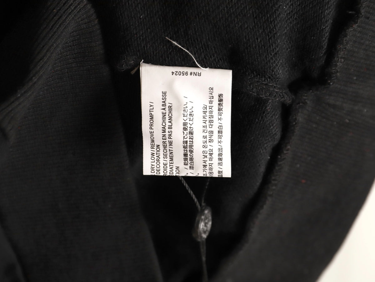 Horseshoe Logo Hoodie Black