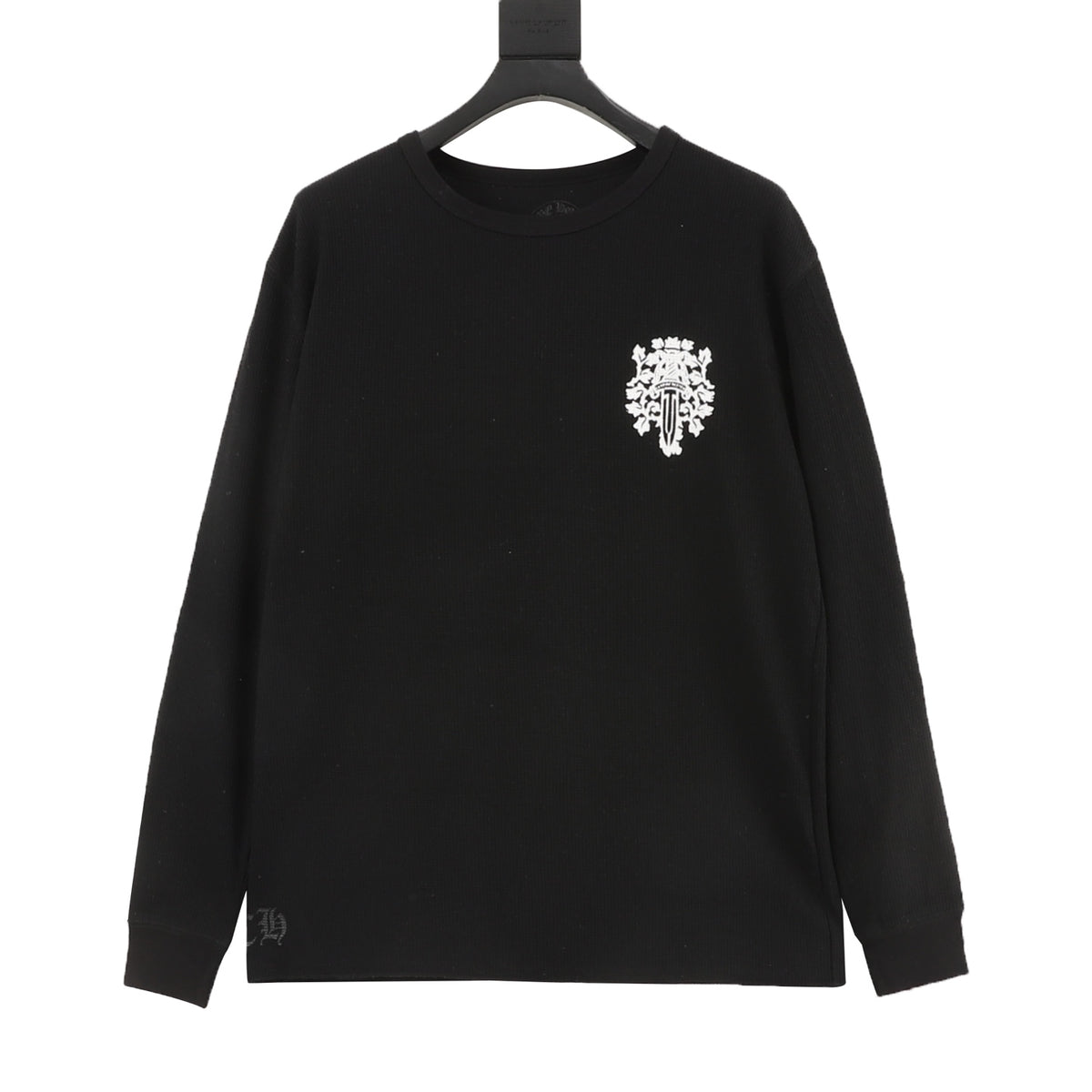 Dagger Logo Thermal Long Sleeve T-Shirt Black