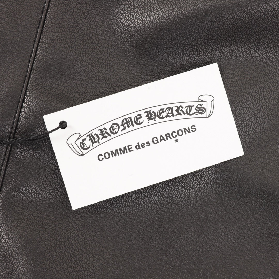 Leather Shirt Jacket