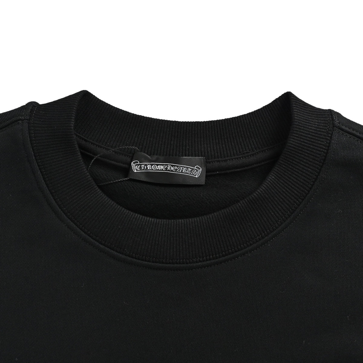 Multicolor Cross Crewneck Sweatshirt Black