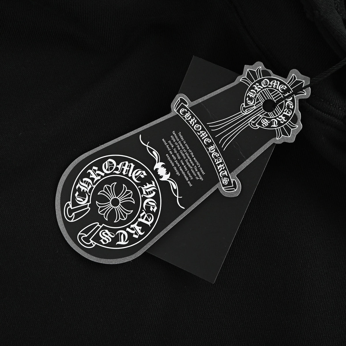 Horseshoe Logo Hoodie Black