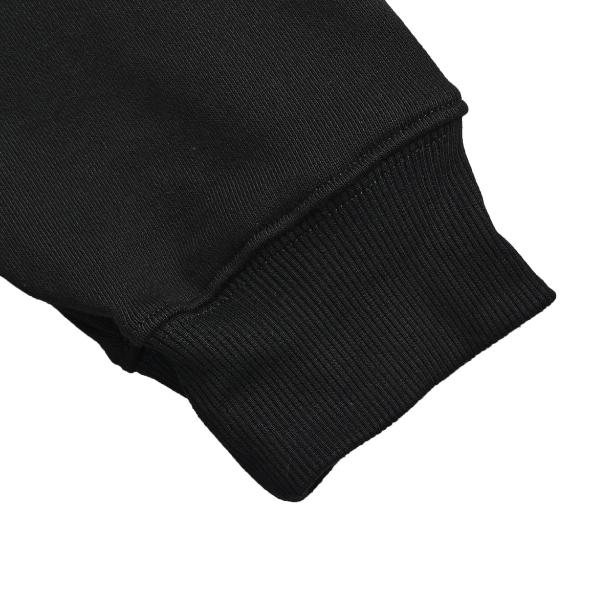 Neck Logo Crewneck Sweatshirt Black
