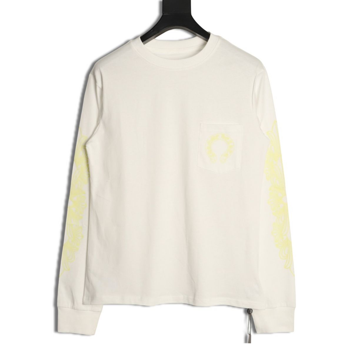 Neon Graphic Long Sleeve T-Shirt White