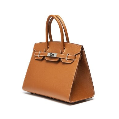 Gold Epsom Leather Palladium Hardware