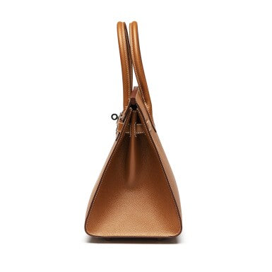 Gold Epsom Leather Palladium Hardware