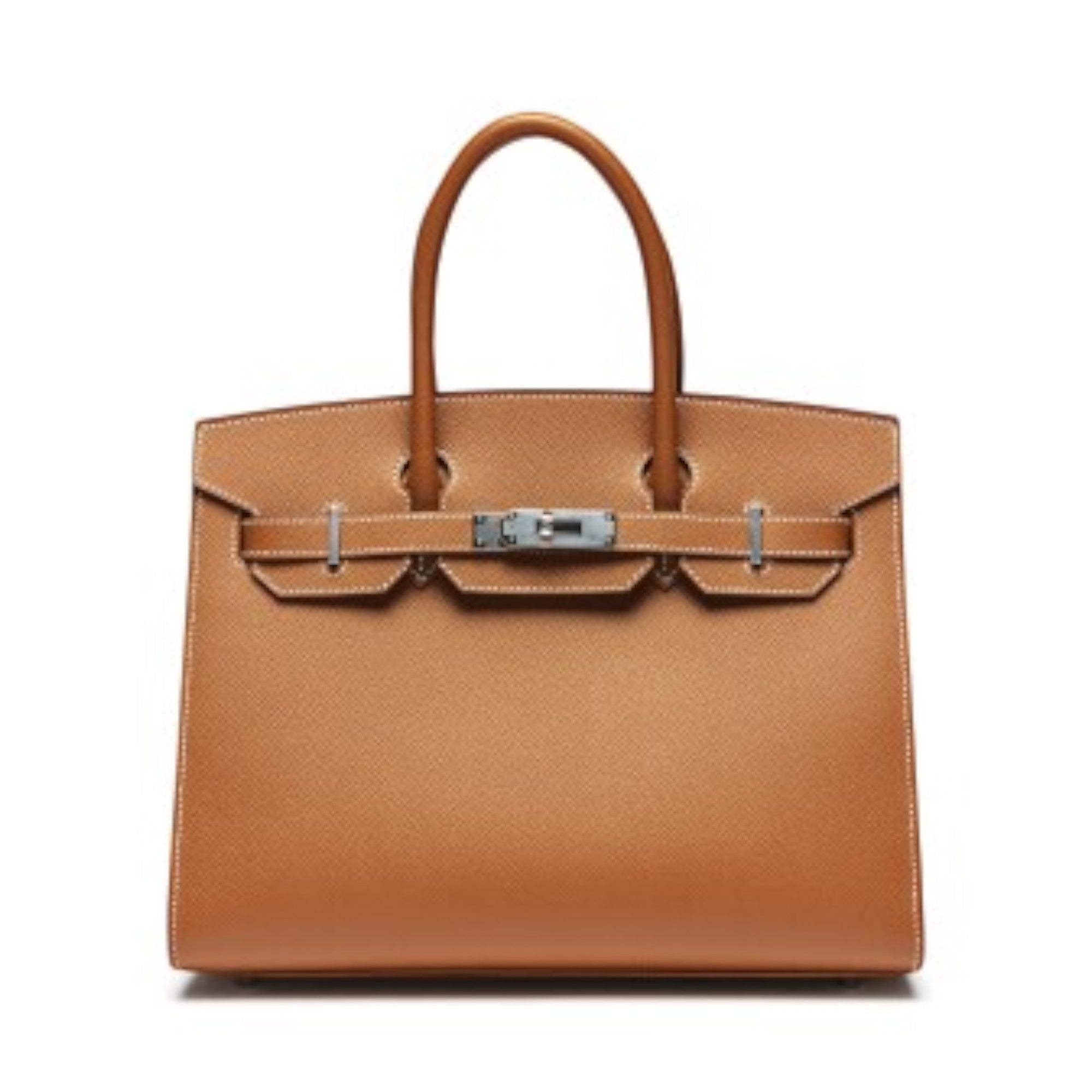 Gold Epsom Leather Palladium Hardware