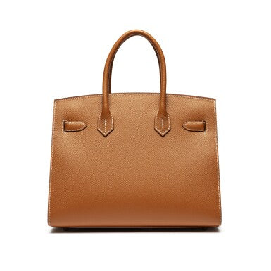 Gold Epsom Leather Palladium Hardware