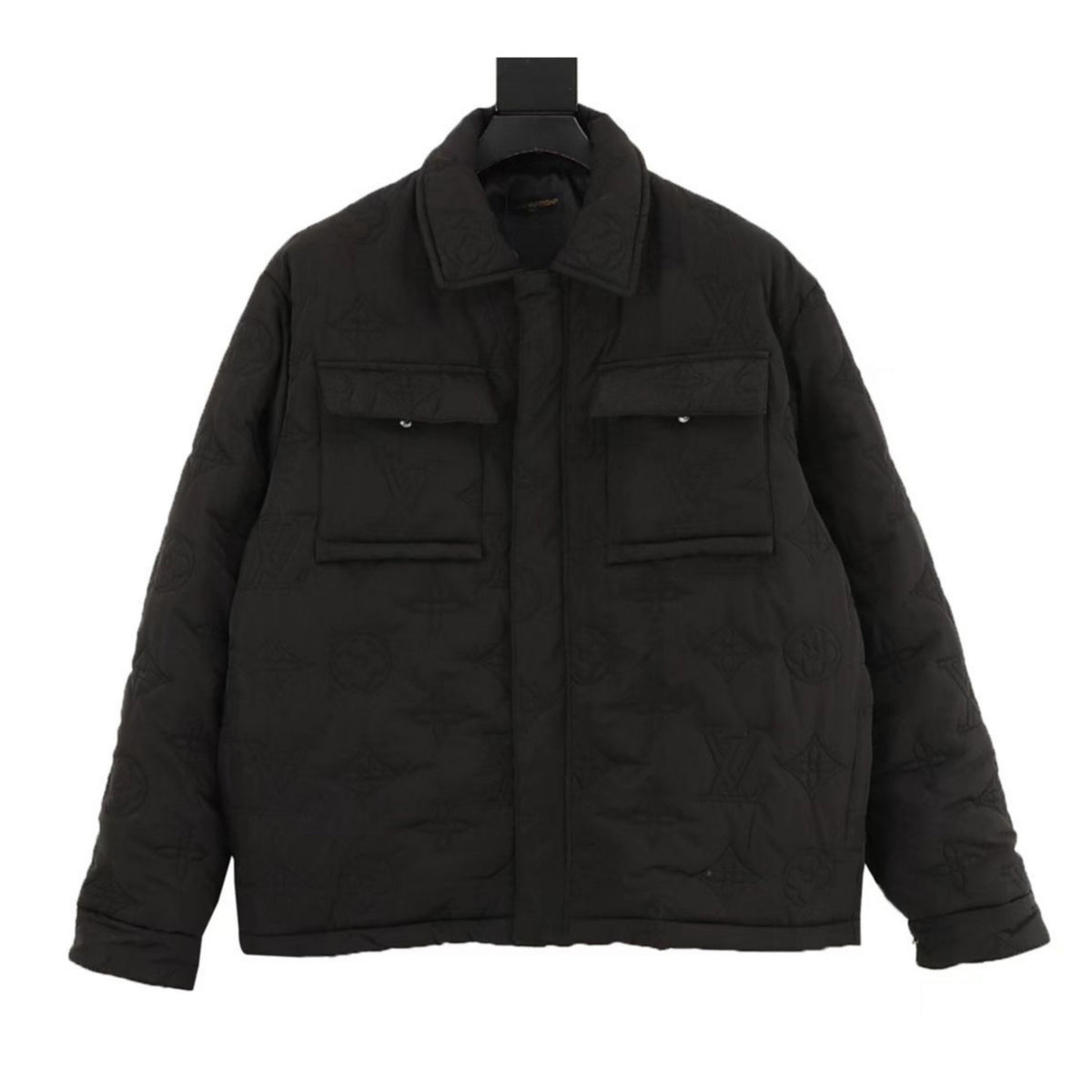 Monogram Padded Light Blouson Black