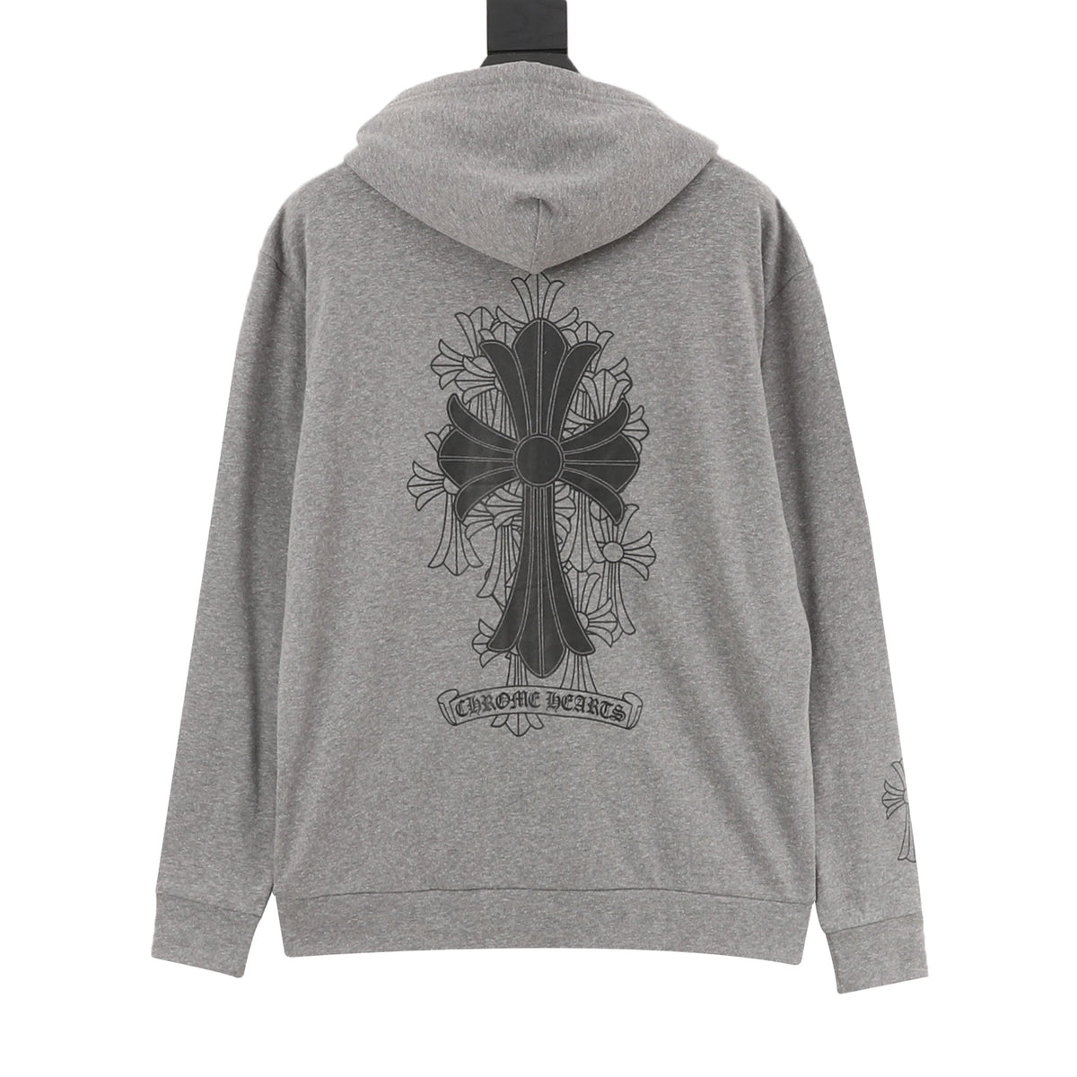 CH Logo Zip-Up Hoodie Grey
