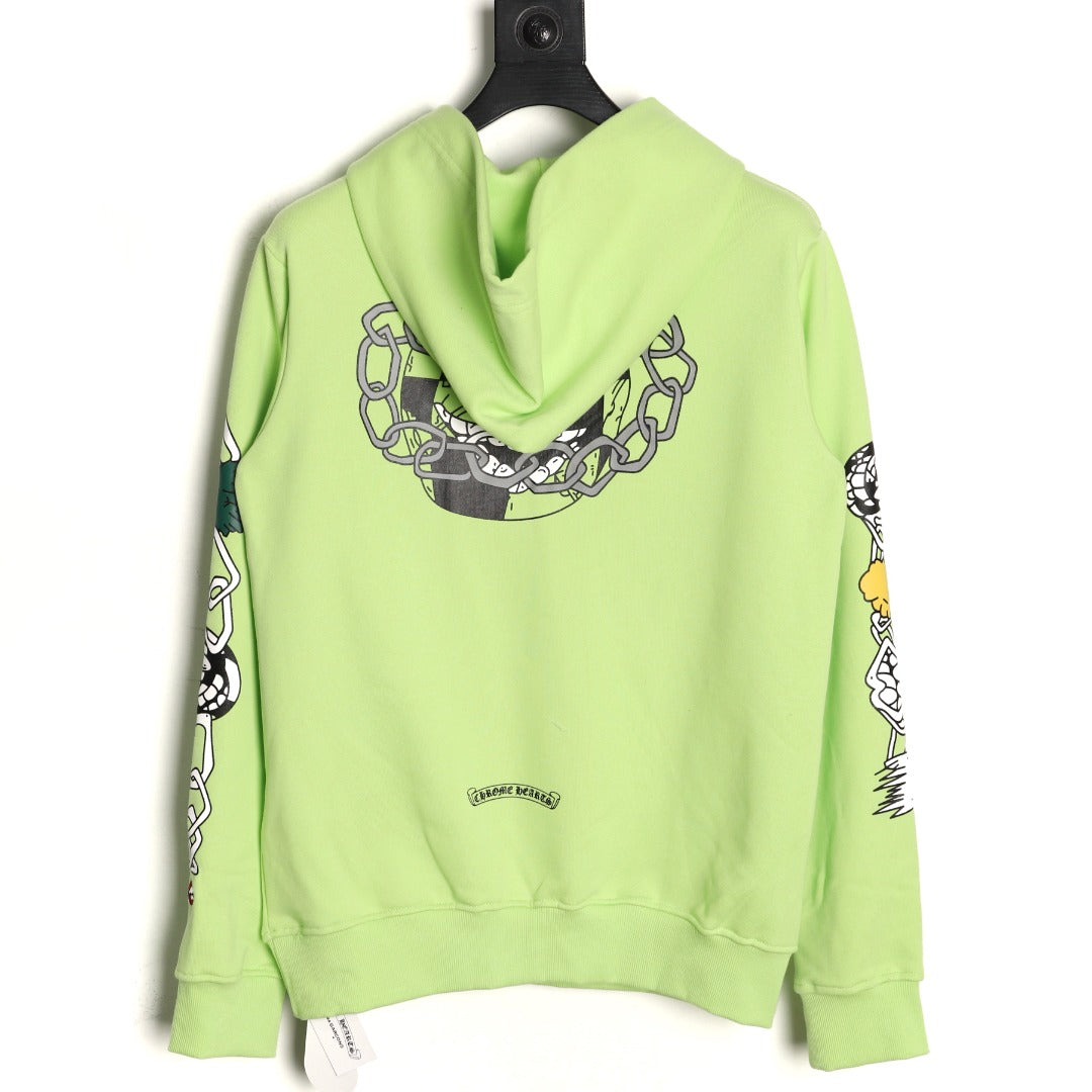 x Matty Boy PPO Link Pullover Hoodie Lime Green