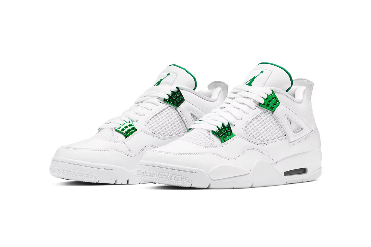 Air Jordan 4 Retro Metallic Green