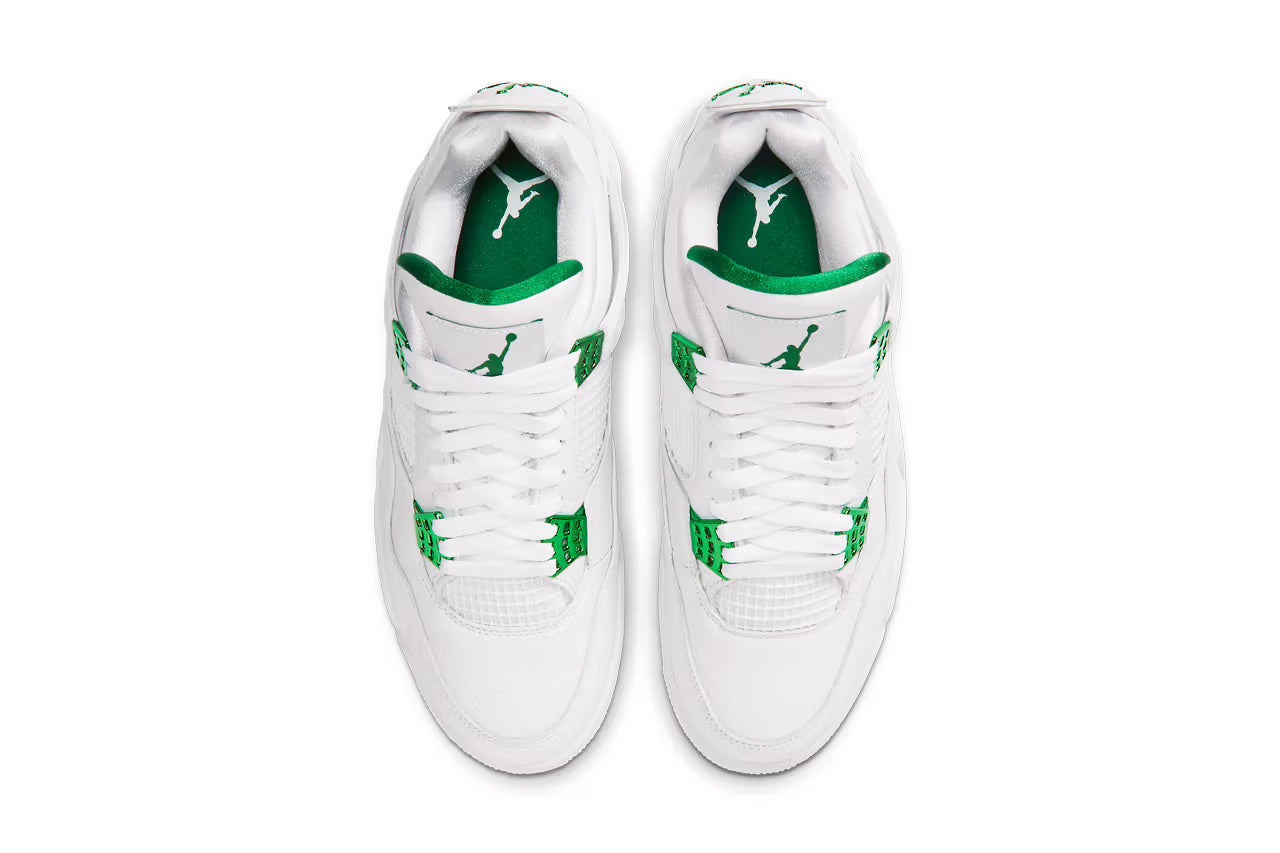 Air Jordan 4 Retro Metallic Green