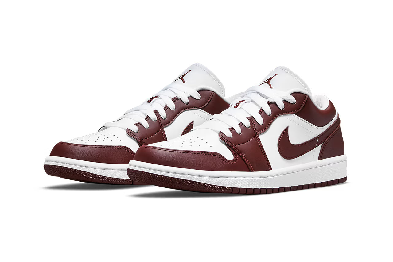 Air Jordan 1 Low White Eclipse Bronze