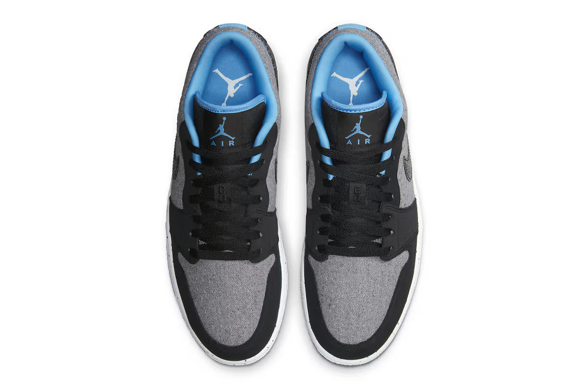 Air Jordan 1 Low SE Crater Grey University Blue
