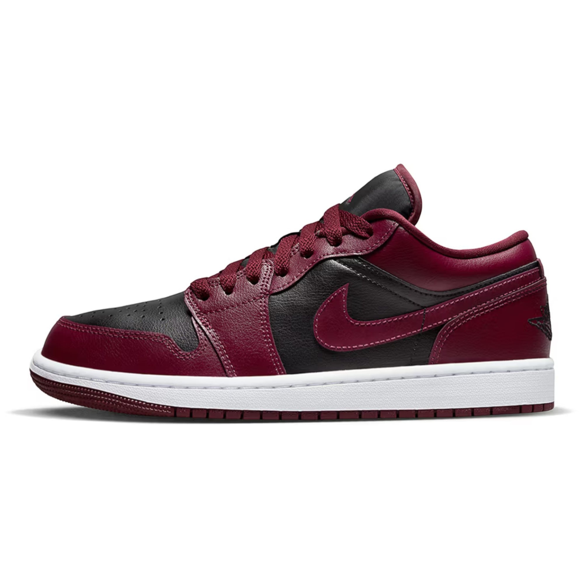 Air Jordan 1 Low Maroon Black