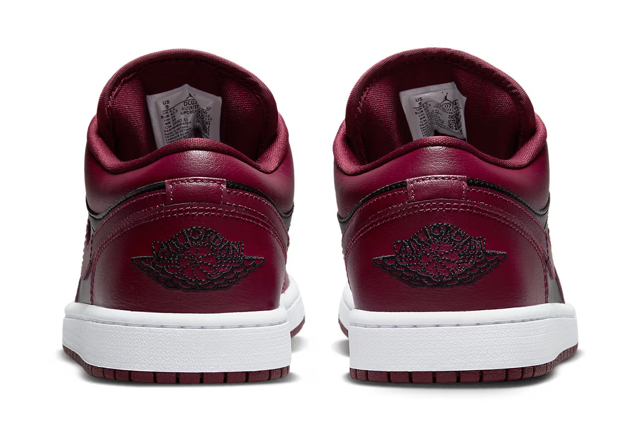 Air Jordan 1 Low Maroon Black