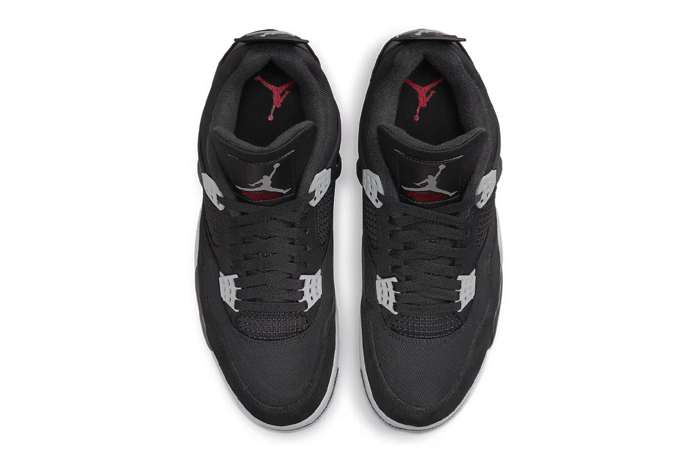Air Jordan 4 Retro Black Canvas