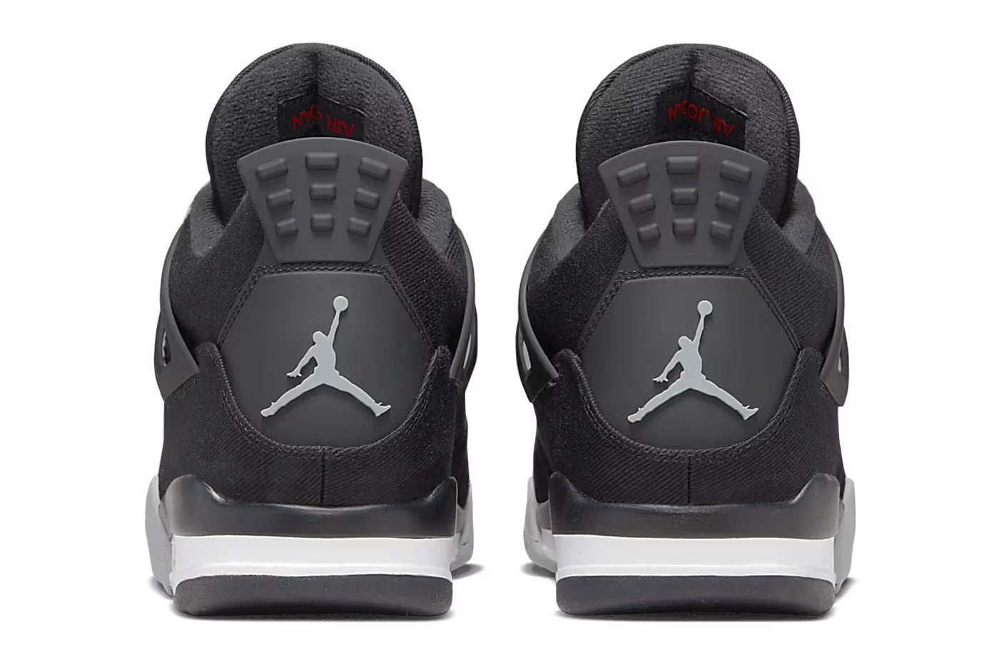 Air Jordan 4 Retro Black Canvas