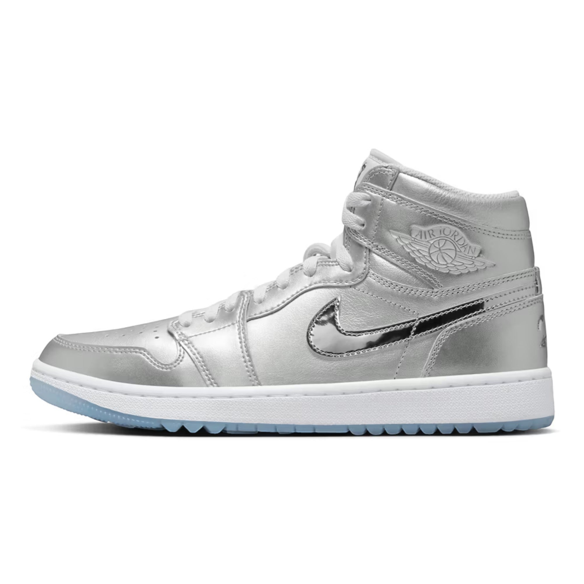 Air Jordan 1 High Golf Gift Giving Metallic Silver