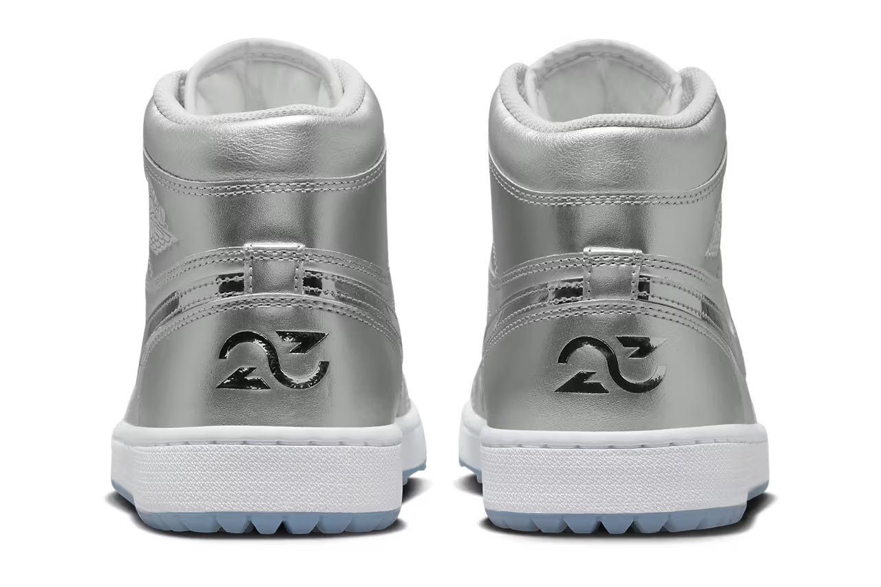 Air Jordan 1 High Golf Gift Giving Metallic Silver