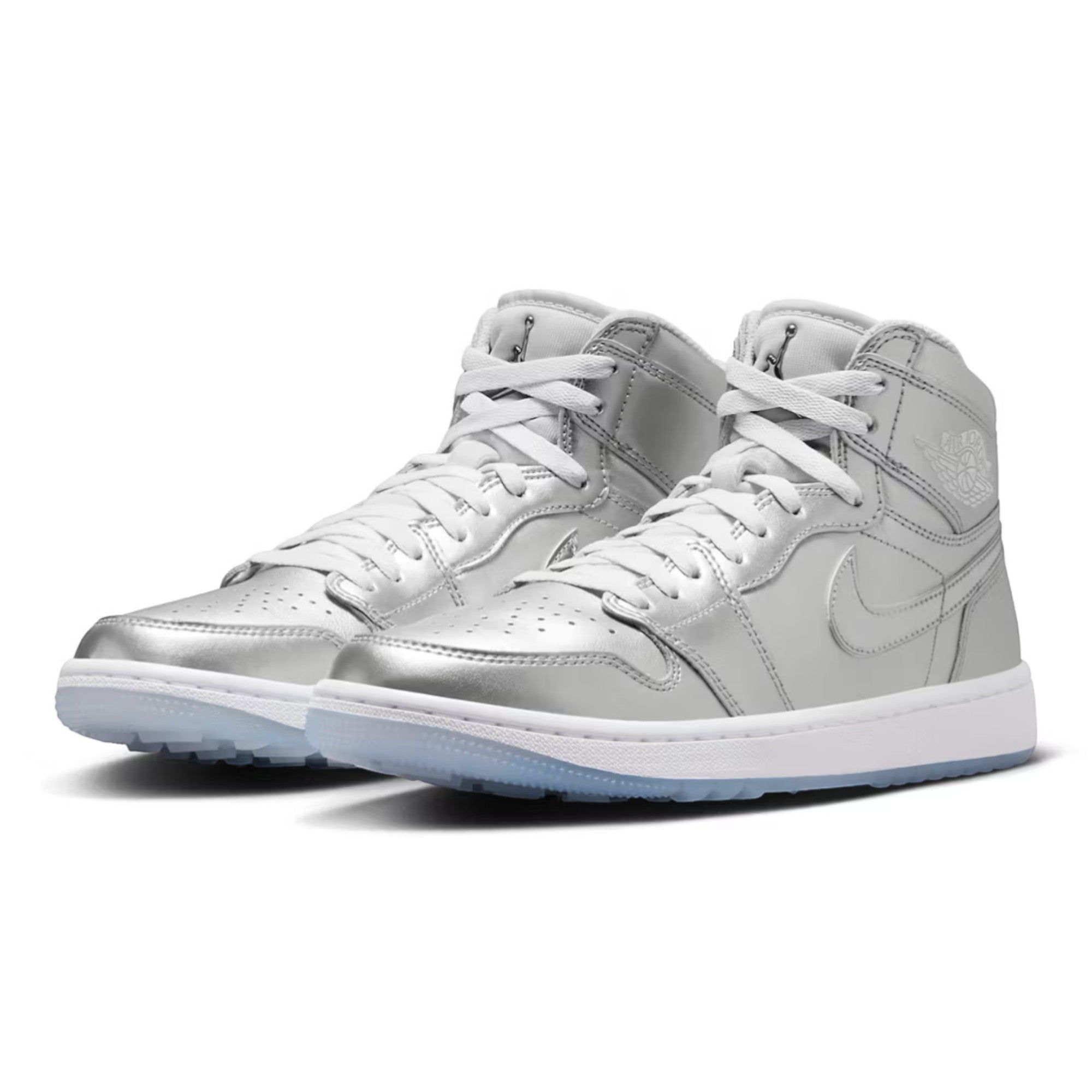 Air Jordan 1 High Golf Gift Giving Metallic Silver