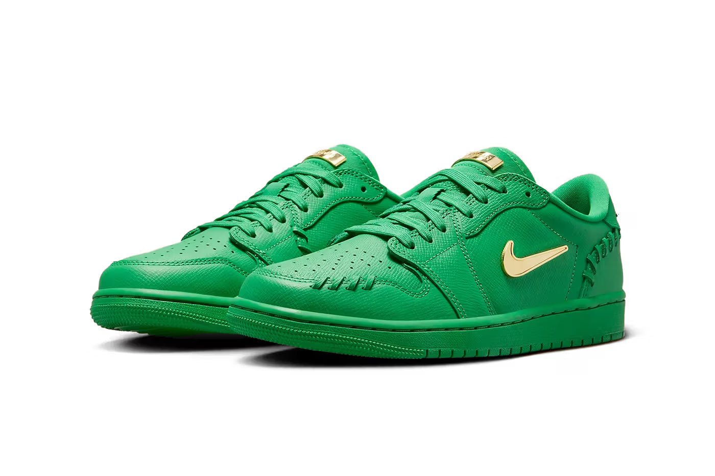 Air Jordan 1 Low MM Lucky Green Metallic Gold