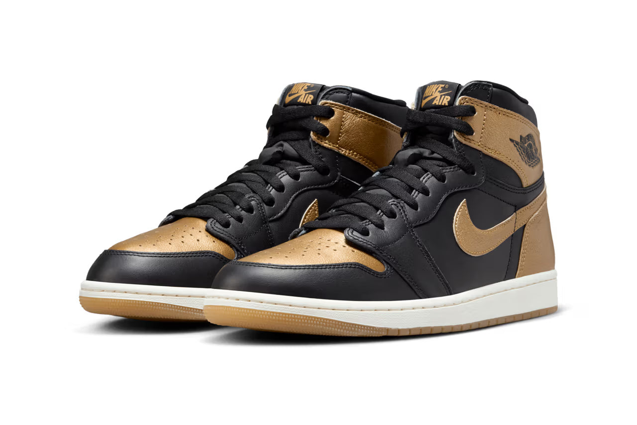 Air Jordan 1 High Metallic Gold
